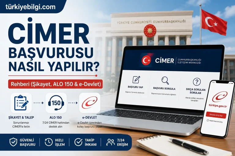 CİMER Başvurusu Nasıl Yapılır? 2026 Rehberi (Şikayet, ALO 150 & e-Devlet)