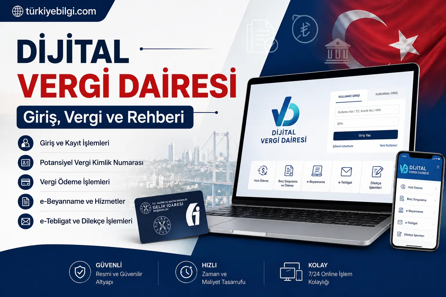 Dijital Vergi Dairesi 2026: Giriş, Vergi ve Rehberi