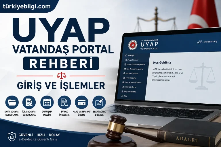 UYAP Vatandaş Portal Rehberi 2026: Giriş ve İşlemler