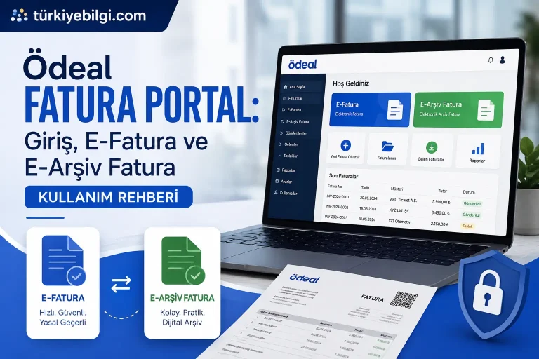 Ödeal Fatura Portal: Giriş, E-Fatura ve E-Arşiv Fatura Kullanım Rehberi 2026