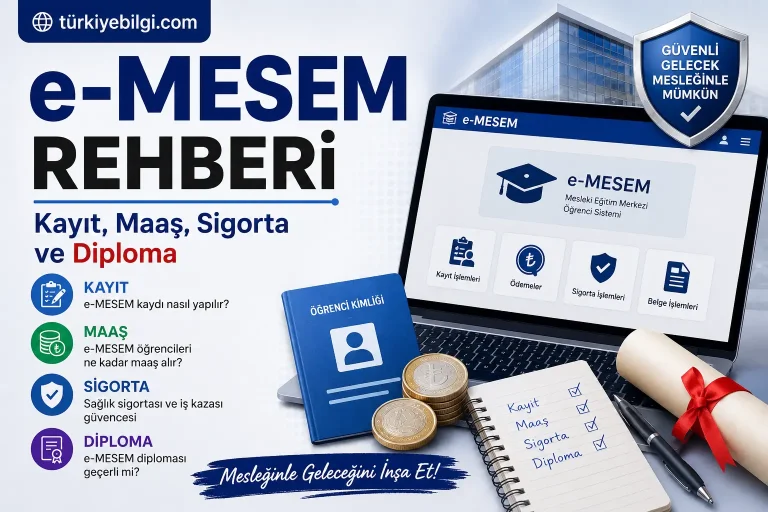 e-MESEM Rehberi 2026: Kayıt, Maaş, Sigorta ve Diploma