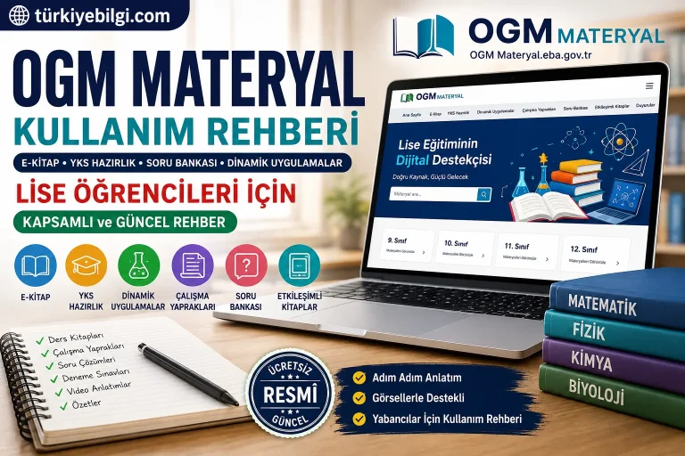 OGM Materyal Rehberi 2026: Giriş, PDF ve YKS Hazırlık