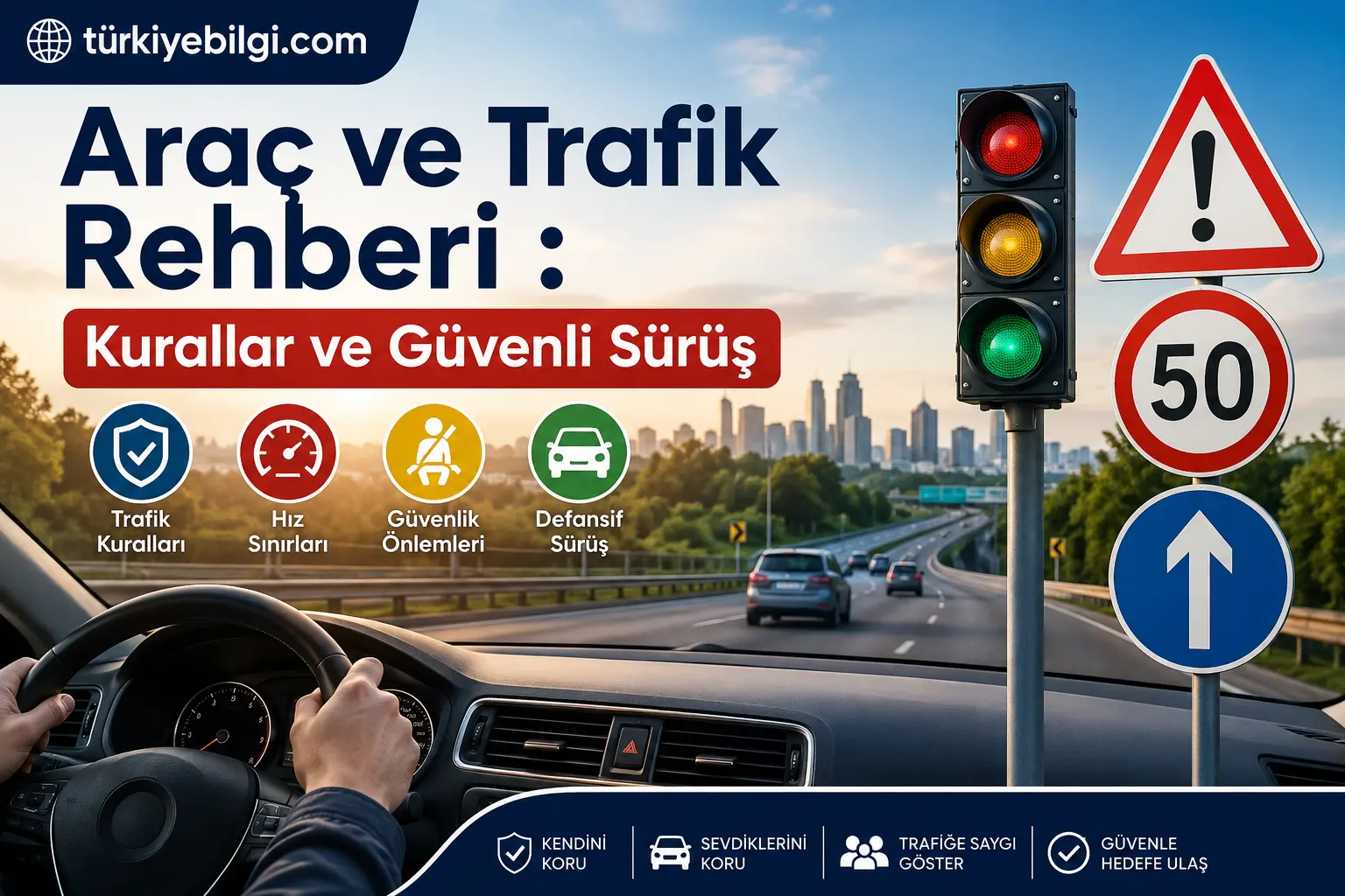 Araç ve Trafik Rehberi 2026: Kurallar ve Güvenli Sürüş