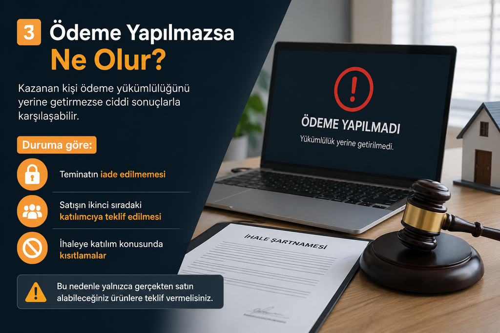 3. Ödeme Yapılmazsa Ne Olur?