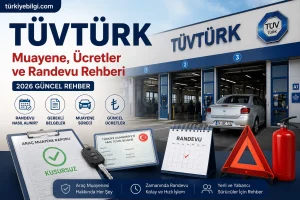 TÜVTÜRK 2026: Muayene, Ücretler ve Randevu Rehberi